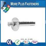 Made In Taiwan Black Phosphate Brazier Head Aluminum Drive Rivet thumbnail-2