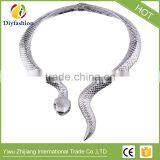 New Fashion Jewelry Metal Snake Personalize Maxi Necklace Women Vintage Statement Necklace Collar Chokers thumbnail-2