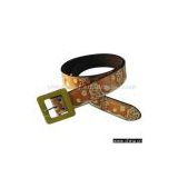 Sell PVC Leather Belt with Metal Buckle