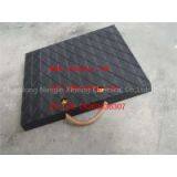 HDPE Round Outrigger Pad OD1200X(80-200)MM ,Crane Slip Pad ,Outrigger Slip Mat thumbnail-3