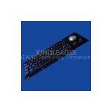 Rugged Metal Mini Industrial Keyboard With Trackball MKB-63CA-TB-B thumbnail-1