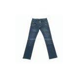 Lady's Jeans With Whiskers Popular Leisure Jeans thumbnail-1