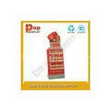 Juice / Red Wine Cardboard Display Stands For Advertising