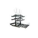 Stylish Double Sided Shop Steel Display Stands Peg Hook Display Rack For Food