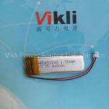 3.7V Lithium Ion Polymer Battery With Small Capacity 420mah thumbnail-1