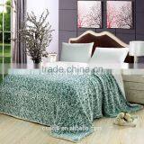 China Wholesale Best Price Classica Flower Design Thermal Sherpa Fleece Blanket