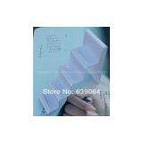 Free Shipping White Color High Quality Acrylic Four Layers Display Case for Wallet, Jewelly and so on