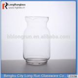 Longrun fashional home use milk glass jar with no lid glass dinnerware