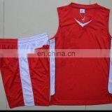 Custom 100% Polyester Basketball Uniforms Wholesale thumbnail-1