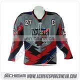 Custom Made Printing Hockey Uniforms Wholesale Blank Ice Hockey Jersey Sublimation Team Hockey Wear thumbnail-4