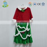 wholesale cheap girls holiday dresses red Christmas dress