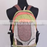 Fashionable Carry Hemp Backpack HBB 0019
