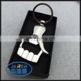 Promotional Custom Molded 3D Metal Keychain Football Plastic Keyring thumbnail-6