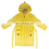 Super Soft Yellow Duck Baby Robe Bathrobe Flannel Kids Animal Bathrobe thumbnail-2