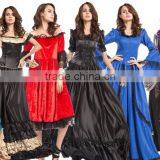 Walson Deluxe Women Medieval Costumes Retro Party Women Costume Medieval Dress for Sale thumbnail-1