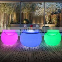 Plastic Portable Bar Furniture Illuminated Led Bar Counter thumbnail-3