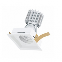 Adjustable LED Single Head COB Downlights Gimbal Project Spot Light 110V-220V thumbnail-1