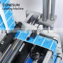 ZONESUN ZS-TB150PB Scratch Card Flat Surface Bottle Pouch Automatic Labeling Sticking Machine For Cosmetics thumbnail-4