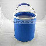 100% Waterproof Multi-use Car Washing Camping Folding Bucket With Lid thumbnail-3