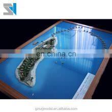 Beach Home Building Scale Model , Villa Master Architectural Model Making