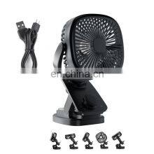 New Trending Portable Auto Rotating Desktop Mini Fan Rechargeable Mini Charging Fan thumbnail-2