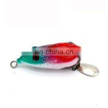 Amazon 4.5cm 7g PVC Box Packaging Frog Lure With Spoon Snakehead Killer Cebo de Pesca thumbnail-2