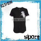 Button Down Baseball Jersey Shirts,Cheap Wholesale Plain Baseball T Shirt