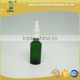 50ml Green Nasal Spray Pump Glass Bottle With Pump
