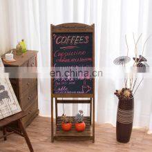 LED Glass Surface Wooden Blackboard thumbnail-2