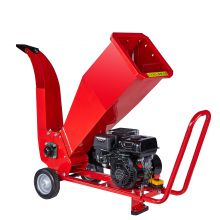 Small mobile gasoline diesel electric branch straw crusher orchard landscaping processing branch crusher