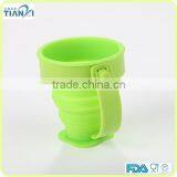 High Quality Cute Heat And Cold Resistant Silicone Water Cup With Handle thumbnail-5