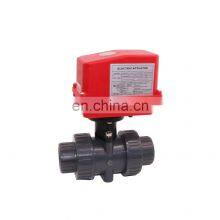 Pvc Motorized Valve Thread Socket Glue Dn32 Dn40 CTF-002 20NM 220V Pvc Motorized Upvc Ball Valve thumbnail-4