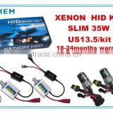 Xenon hid kit slim 35w (HX35-37S) H1/H3/H4/H7/H8/H9/H10/H11/9005/9006/9007