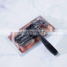 Professional Hot-selling High-quality Men's Three-blade Razor With Shaving Cream thumbnail-4