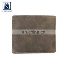 New Arrival Stylish and Elegant Design Buff Antique Fitting Open Closure Men Genuine Leather Wallet/ Leather Purse thumbnail-4