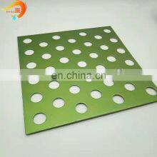 Colorful Decorative Aluminum PVDF Perforated Metal Sheet Producer