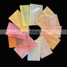 Factory Direct Custom Architectural Decor Tiffany Stained Glass Sheet Painted Mosaic Glass thumbnail-3