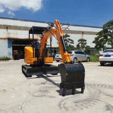 China Small Excavator CE Certification Crawler Mini Excavators Price Micro Orchard Digger Agricultural Mini Excavator thumbnail-1