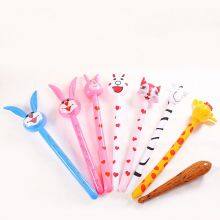 Popular Cartoon Inflatable Animal Stick for Children Gifts PVC Inflated Long Rod Party Decorations thumbnail-4