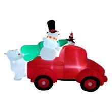 Christmas Outdoor Decor With Xmas Blow up Christmas Holiday Inflatable Decor thumbnail-4