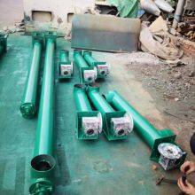 Inclined Feed Hoist for Granular Salt, 219 Carbon Steel Screw Hoist, Screw Feeder for Forage and Nuts thumbnail-3