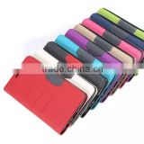 flip smart leather case for LG G4 with card slot,high quality cell phone case