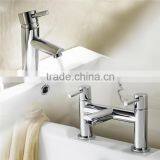 BATHROOM CHROME BASIN SINK MIXER BATH FILLER TAPS thumbnail-1
