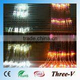 3*3M 336LEDs CE ROHS SAA Approved LED Christmas Curtain Waterflow Light Outdoor LED Waterfall Lights 220V/110V thumbnail-1