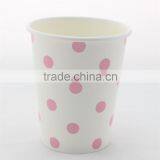 2015 Special Products Hot&Cold Drinking Polka Dot Tissue Paper Cup thumbnail-4