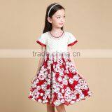 Girls Fashion Casual Frock Designs Dresses for Children 7 Years thumbnail-2