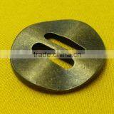 Rectangle Shape Holes Metal Sew-on Button For Jackets -- MS2392 thumbnail-2