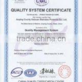 quality system certificate