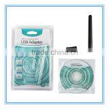 Factory Wholsale 300Mbps 2dBi Antenna Realtek 8192 Chipset USB WiFi Adapter thumbnail-1