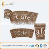 8oz coffee paper hot cup fan for making cups